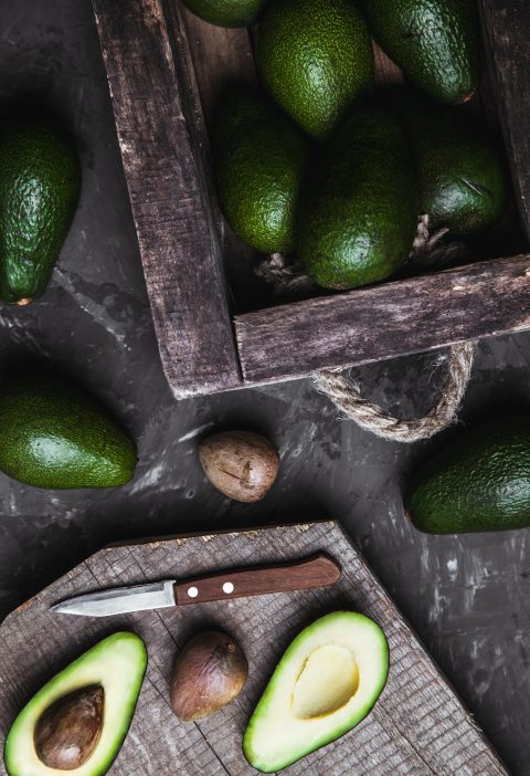 Salade de konjac et avocat