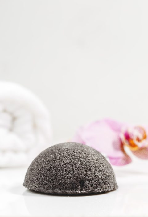 L'éponge de konjac pour le visage
